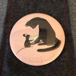 Felix Doolittle pocket-size mirror - so cute!